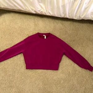 Lululemon cropped sweatshirt